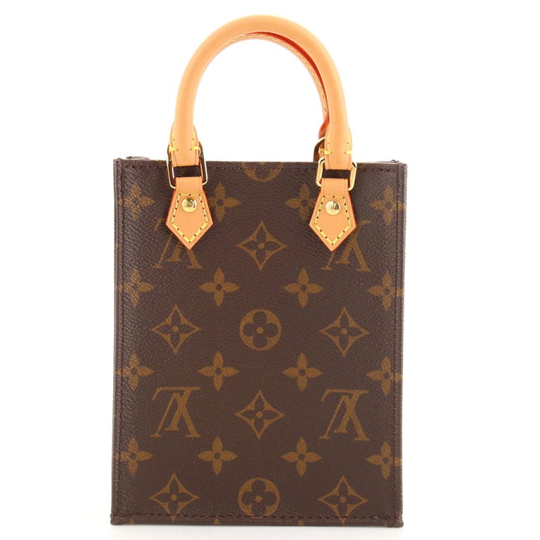 Louis Vuitton Monogram Canvas Petit Sac Plat Bag