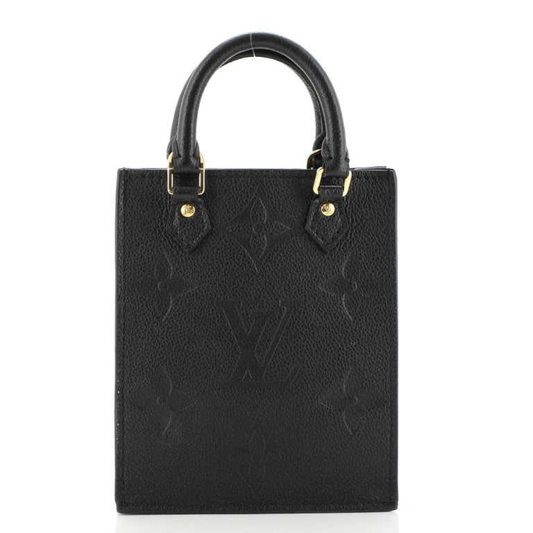 Louis Vuitton Petit Sac Plat Bag Monogram Empreinte Giant at 1stDibs