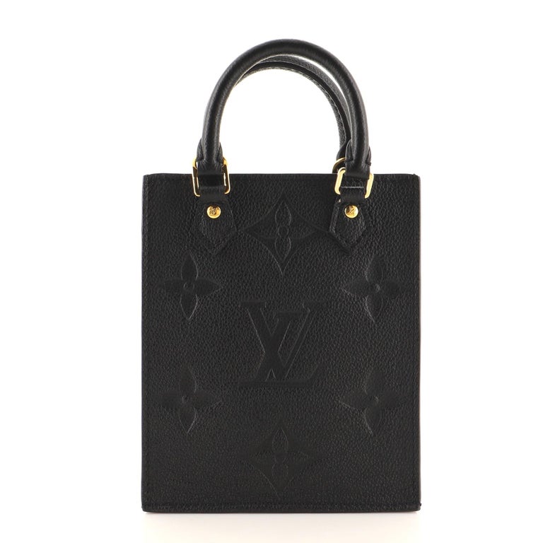 Louis Vuitton Petit Sac Plat Bag Monogram Empreinte Giant at 1stDibs |  petit sac plat empreinte