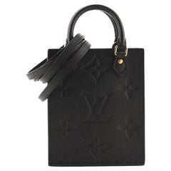 Louis Vuitton Petit Sac Plat Bag Monogram Empreinte Giant at 1stDibs