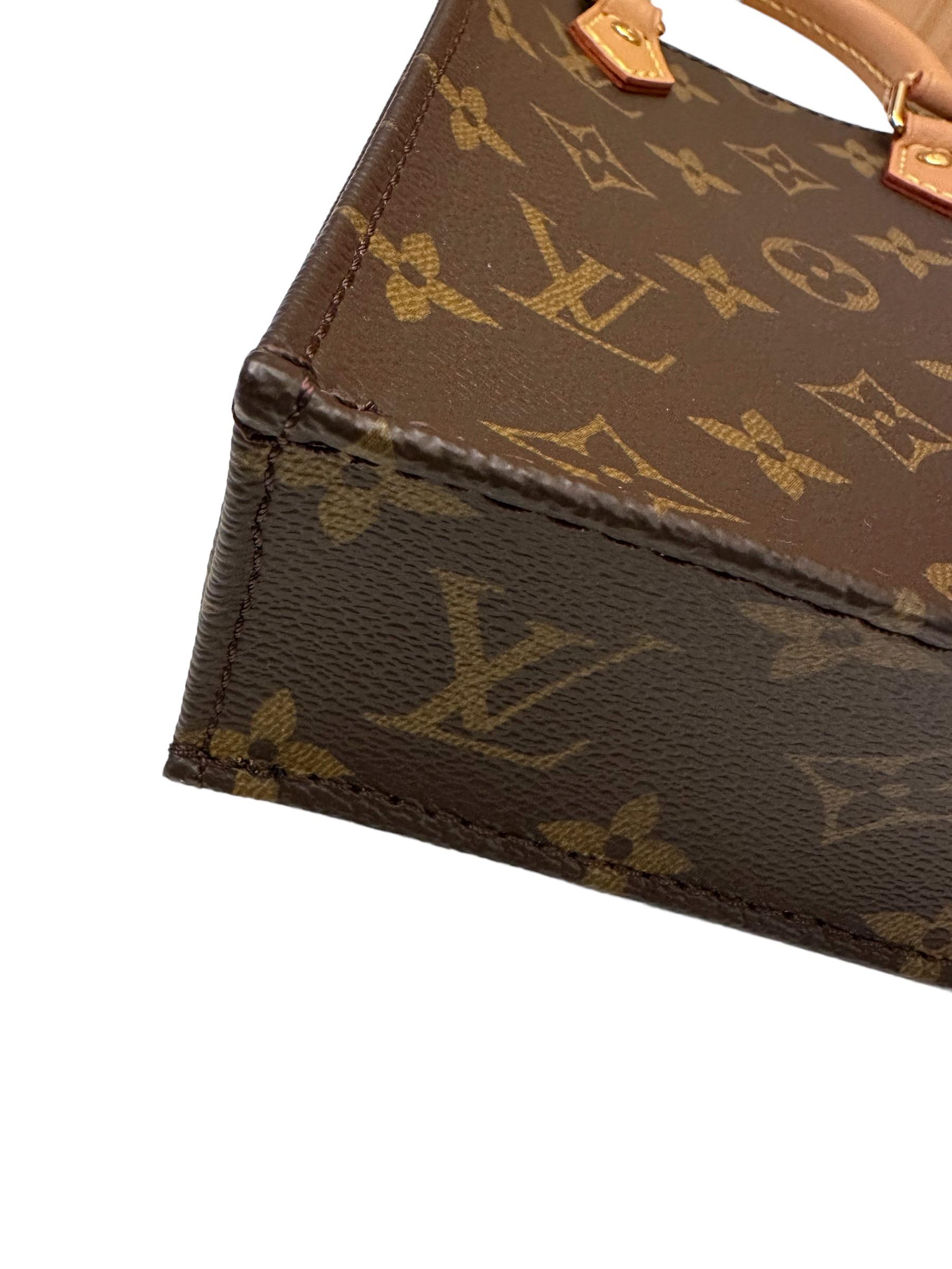Louis Vuitton Petit Sac Plat Monogram Bag 3