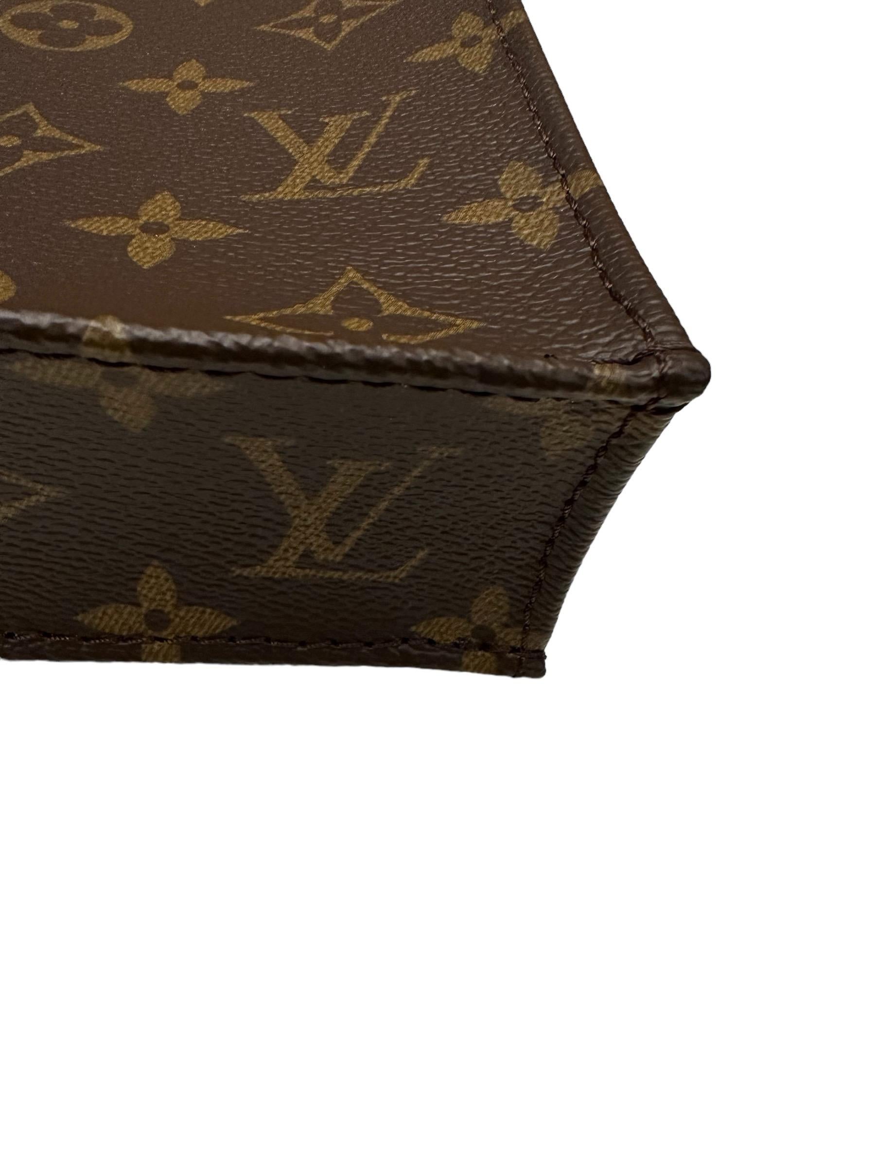Louis Vuitton Petit Sac Plat Monogram Bag 4