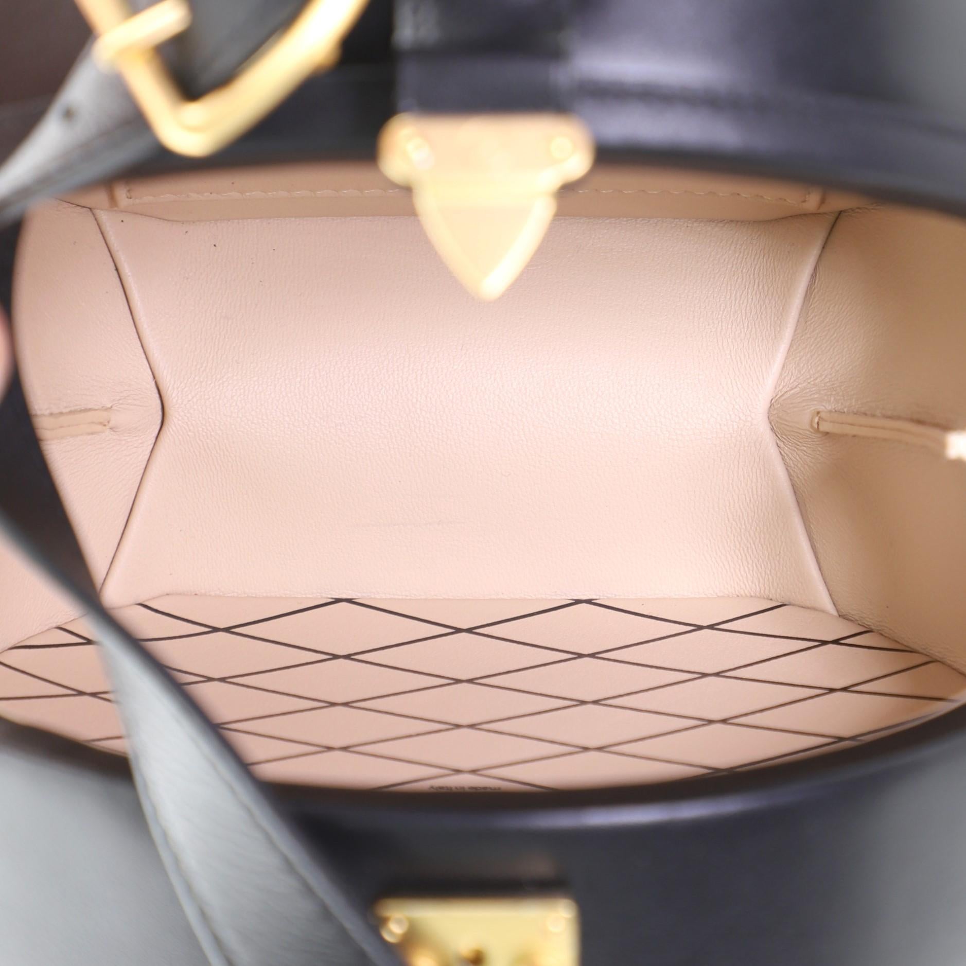 Louis Vuitton Petite Boite Chapeau Bag Embellished Leather In Good Condition In NY, NY