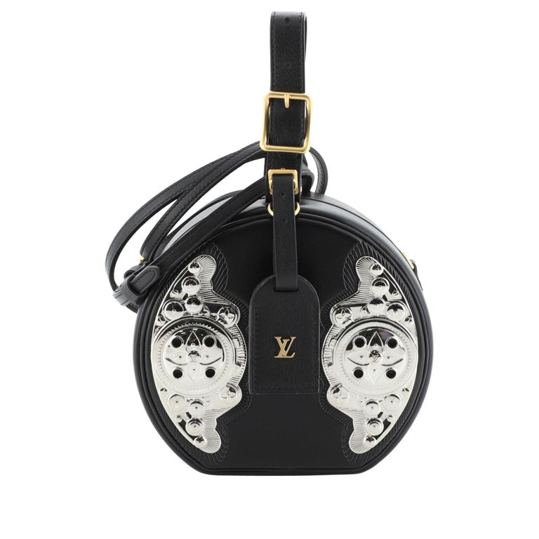Louis Vuitton Petite Boite Chapeau Bag Embellished Leather at 1stDibs