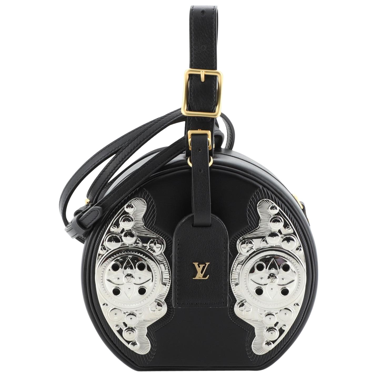 Louis Vuitton Petite Boite Chapeau Bag Embellished Leather at