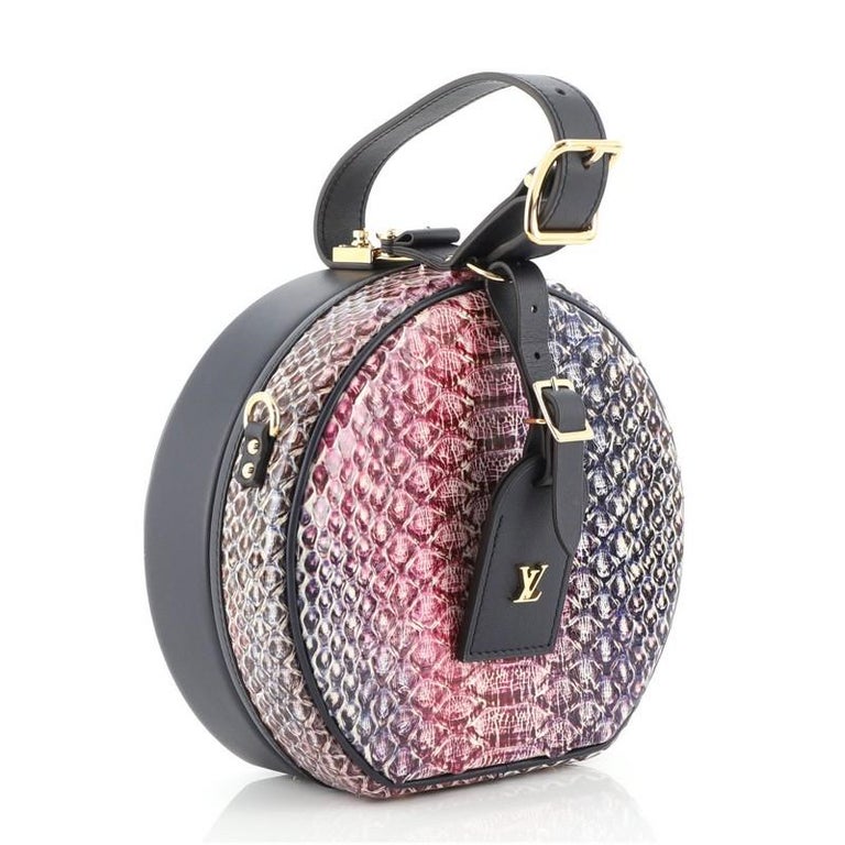 Louis Vuitton Metallic Gold Python Petite Boite Chapeau Bag, myGemma, IT