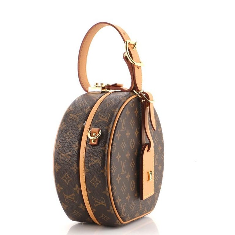 Louis Vuitton Petite Boite Chapeau Bag Monogram Canvas at 1stDibs