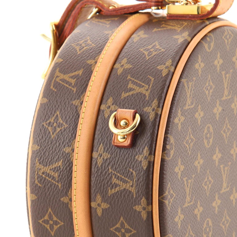 Louis Vuitton Petite Boite Chapeau Bag Monogram Canvas For Sale at 1stDibs