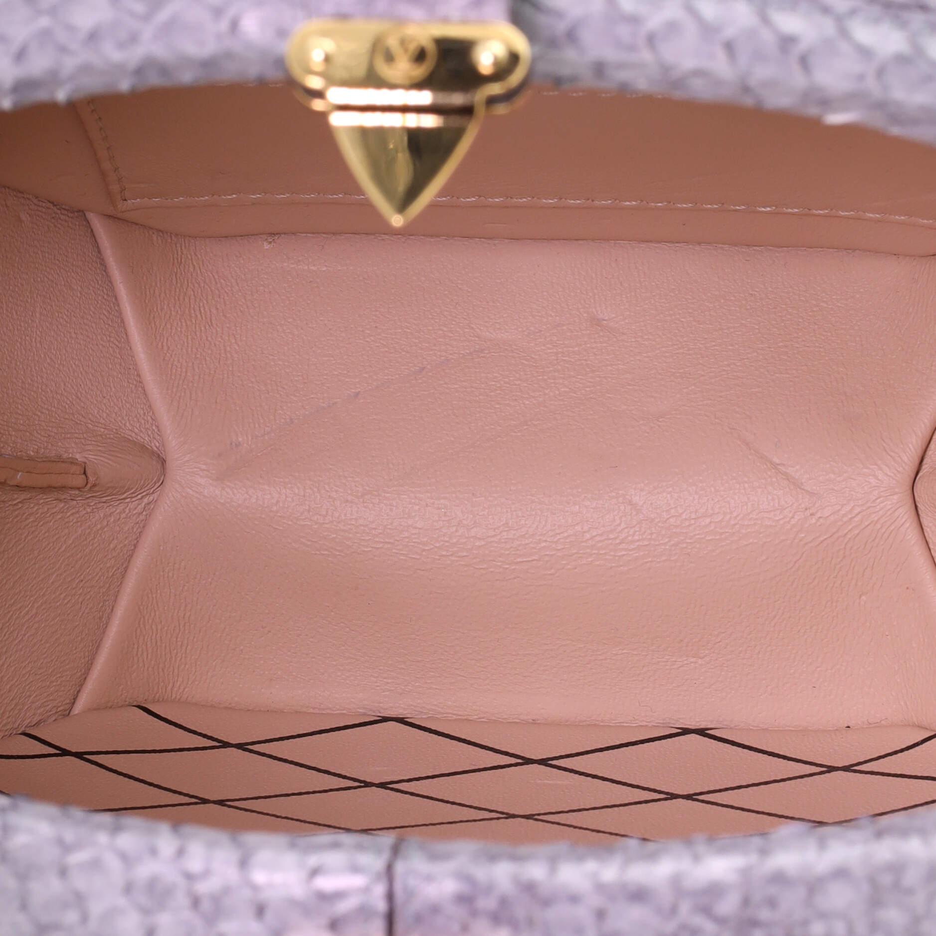 Louis Vuitton Petite Boite Chapeau Bag Python 1