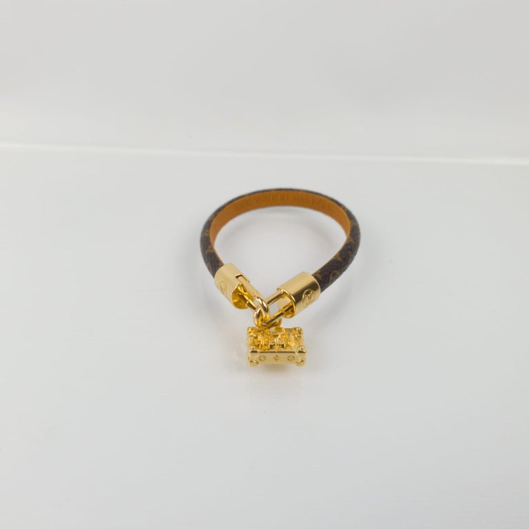 Louis Vuitton Canvas & Enamel Petite Malle Charm Bracelet - Black, Brass  Charm, Bracelets - LOU741781