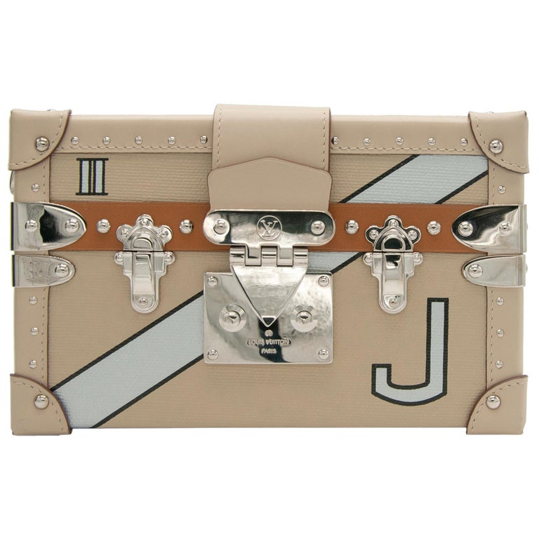 Louis Vuitton Petite Malle Epi Leather Beige For Sale at 1stDibs