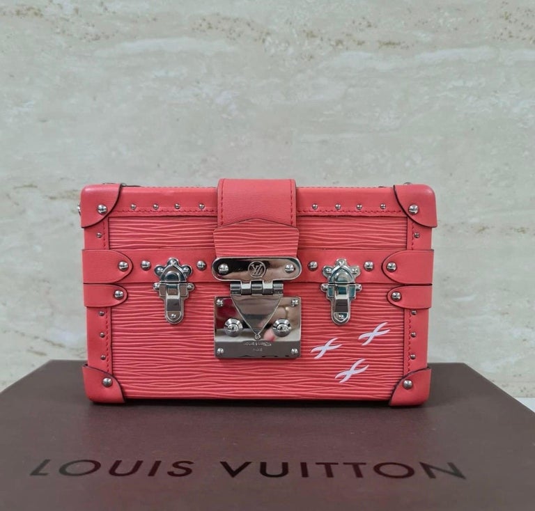 Louis Vuitton Petite Malle Epi Shoulder Bag Clutch For Sale at 1stDibs