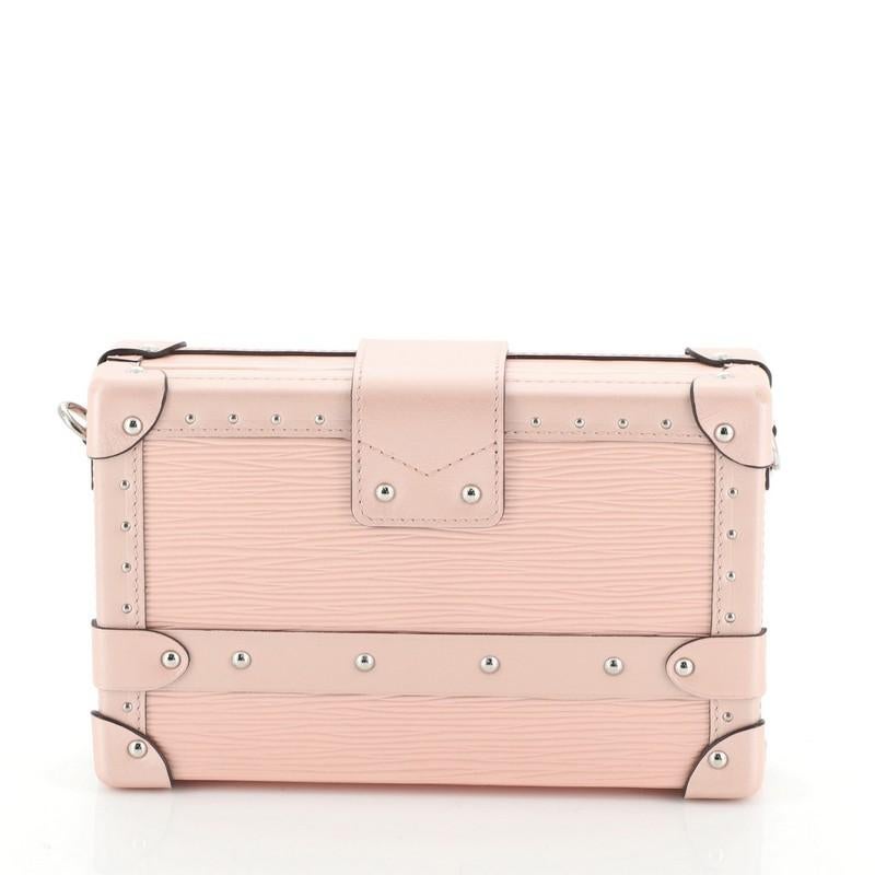 louis vuitton petite malle pink