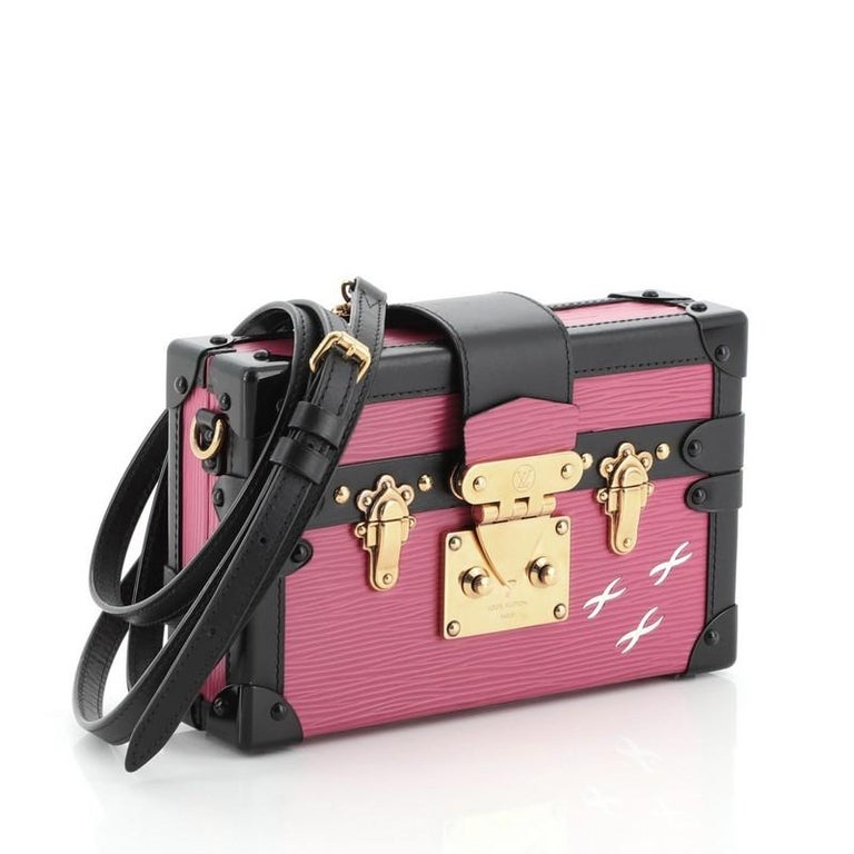Louis Vuitton Petite Malle Bag in Pink Epi Leather — UFO No More