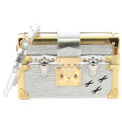 Louis Vuitton Petite Malle Handbag Epi Leather