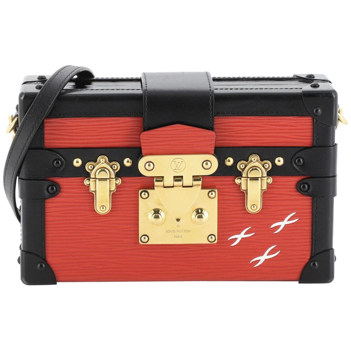 Louis Vuitton Petite Malle Handbag Epi Leather at 1stDibs