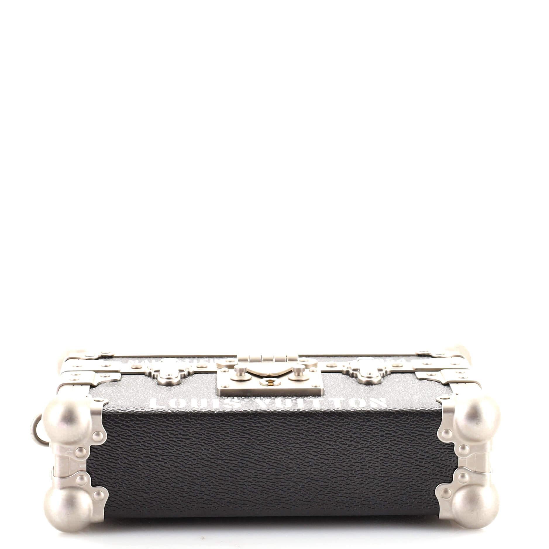 Louis Vuitton Petite Malle Handbag Limited Edition DJ Box Printed Leather  at 1stDibs