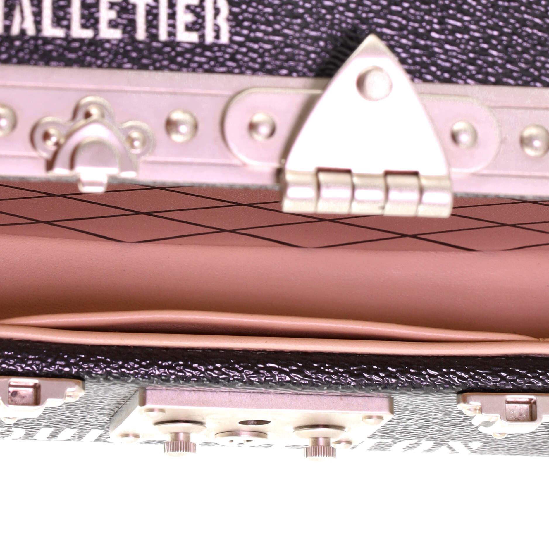 Women's or Men's Louis Vuitton Petite Malle Handbag Limited Edition DJ Box Printed Leather