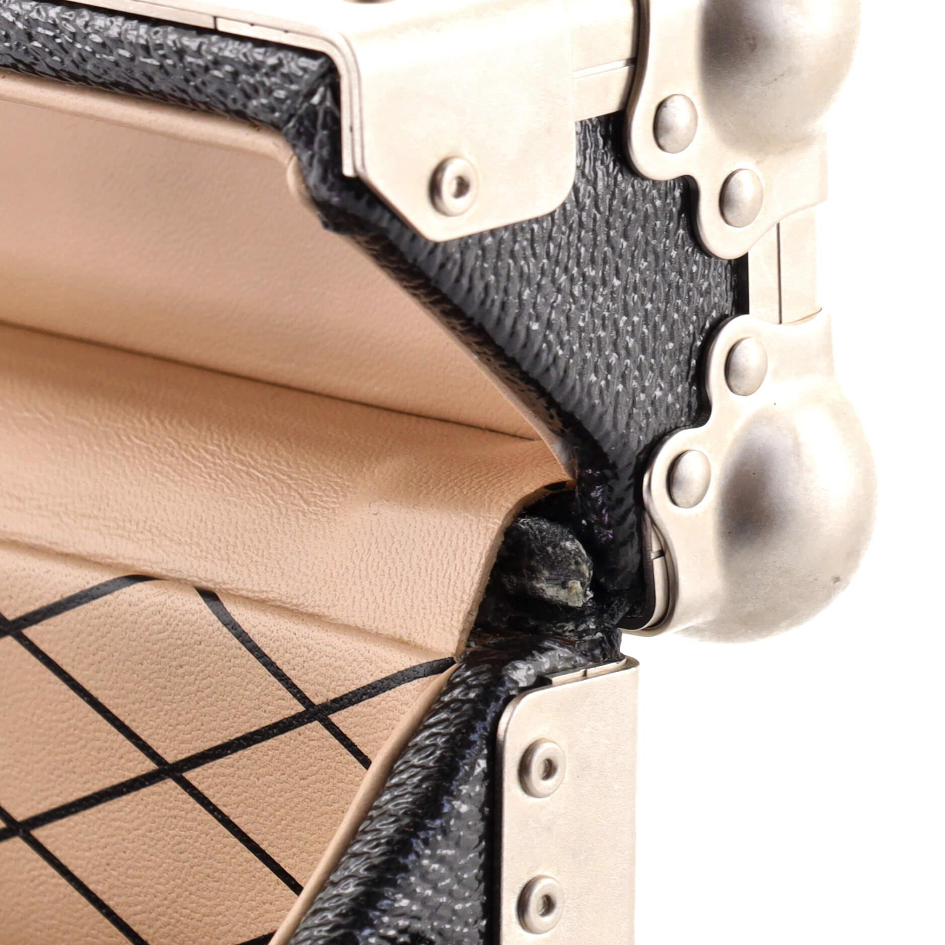 Louis Vuitton Petite Malle Handbag Limited Edition DJ Box Printed Leather 2