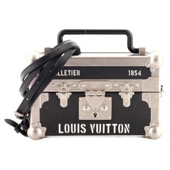 Louis Vuitton Petite Malle Handbag Limited Edition DJ Box Printed Leather