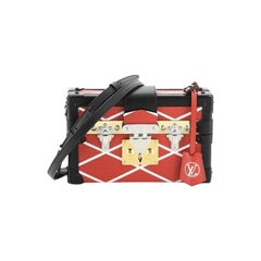 Louis Vuitton Petite Malle Handbag Limited Edition Malletage Epi Leather 