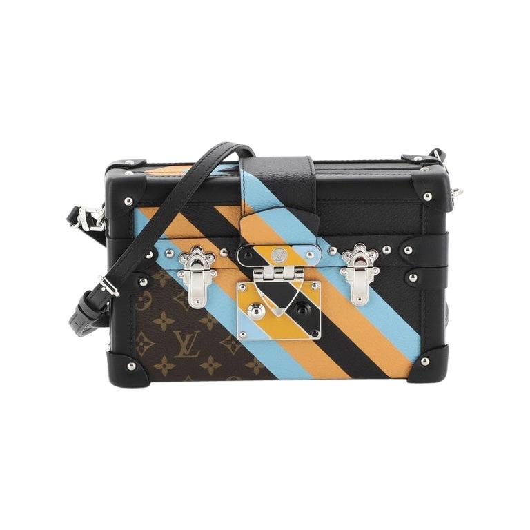 Louis Vuitton Petite Malle Handbag Limited Edition Monogram Canvas