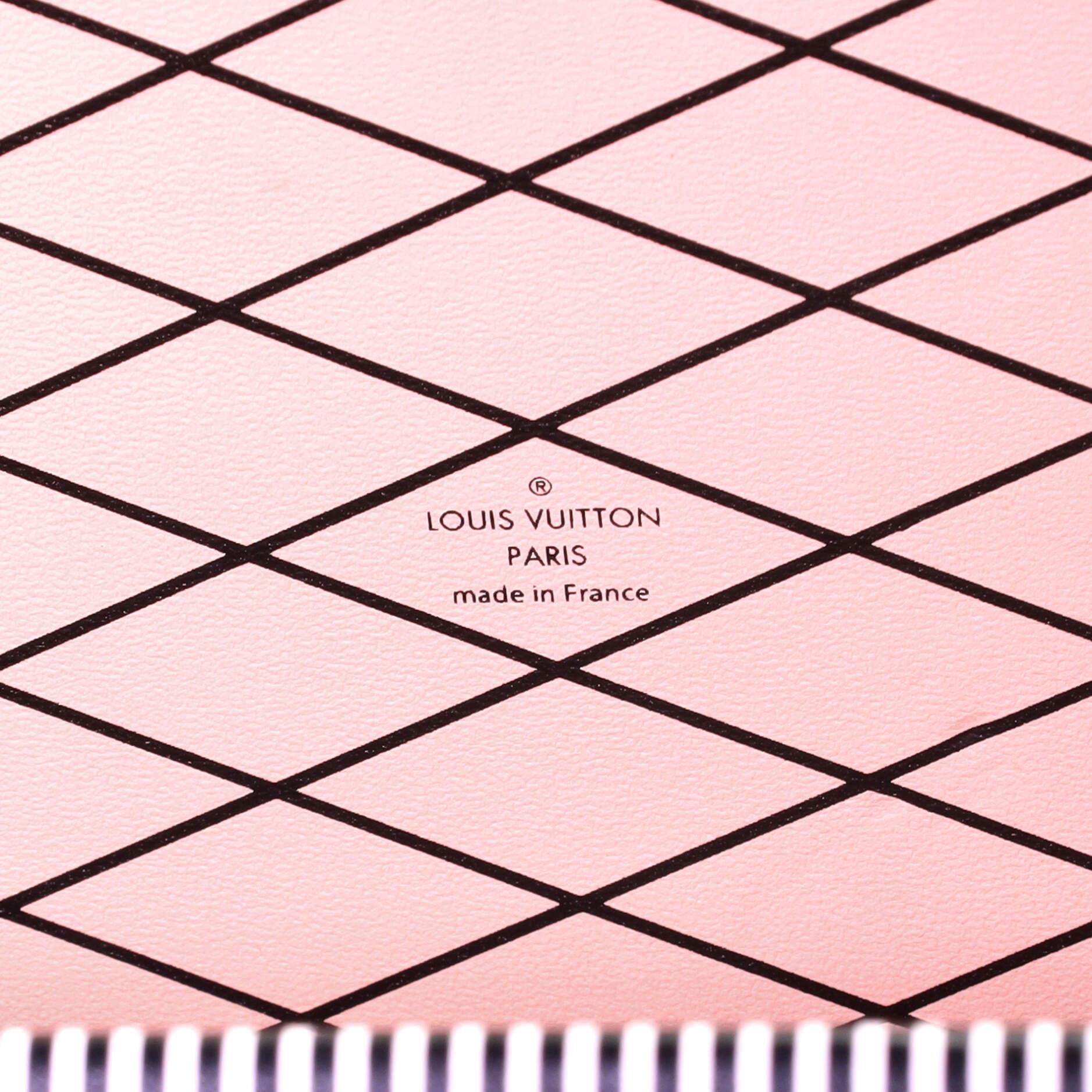 Louis Vuitton Petite Malle Handtasche Limited Edition Bedrucktes Leder 2