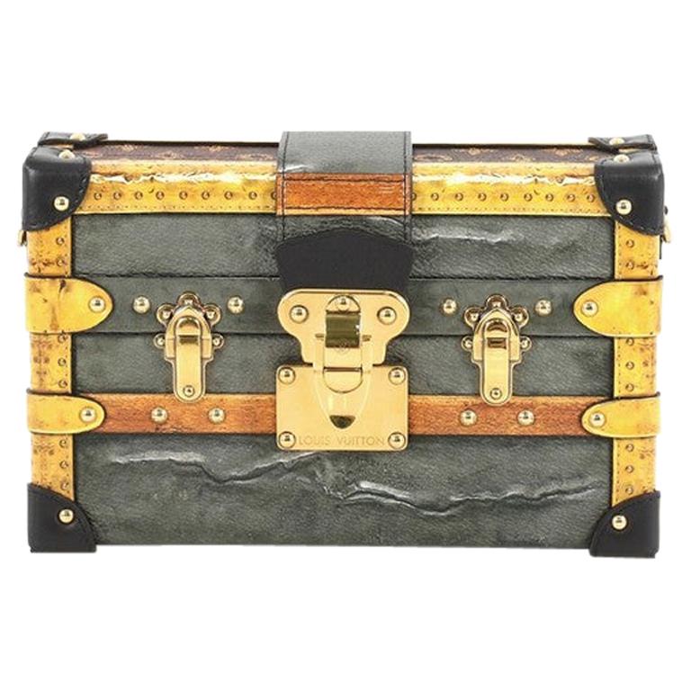 Louis Vuitton Petite Malle Handbag Limited Edition Time Trunk at 1stDibs   petite malle limited edition, lv petite malle limited edition, louis vuitton  petite malle limited edition
