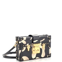 Louis Vuitton Petite Malle Handbag Limited Edition Tribal Print Leather