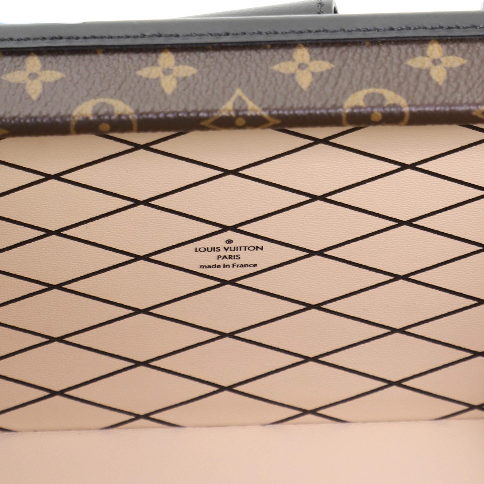Louis Vuitton Petite Malle Handbag Monogram Canvas 3