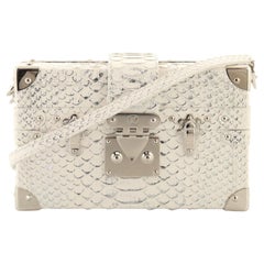 Louis Vuitton Petite Malle Handbag Python