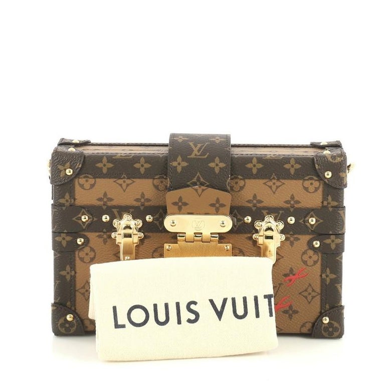 Louis Vuitton Monogram Canvas Petite Malle Bag at 1stDibs  petite malle  reverse monogram, lv bag petite malle, malle louis vuitton vintage