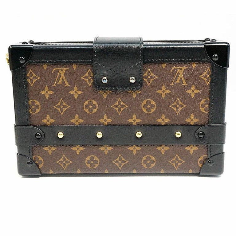 Petit noé trunk handbag Louis Vuitton Brown in Plastic - 35831957