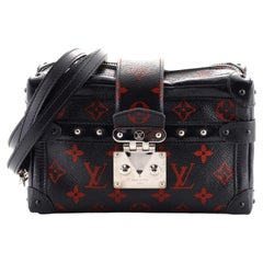 Louis Vuitton Petite Malle Soft Handbag Limited Edition Monogram Infrarou
