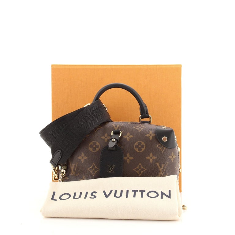 Louis Vuitton Petite Malle Souple Handbag Monogram Canvas at 1stDibs