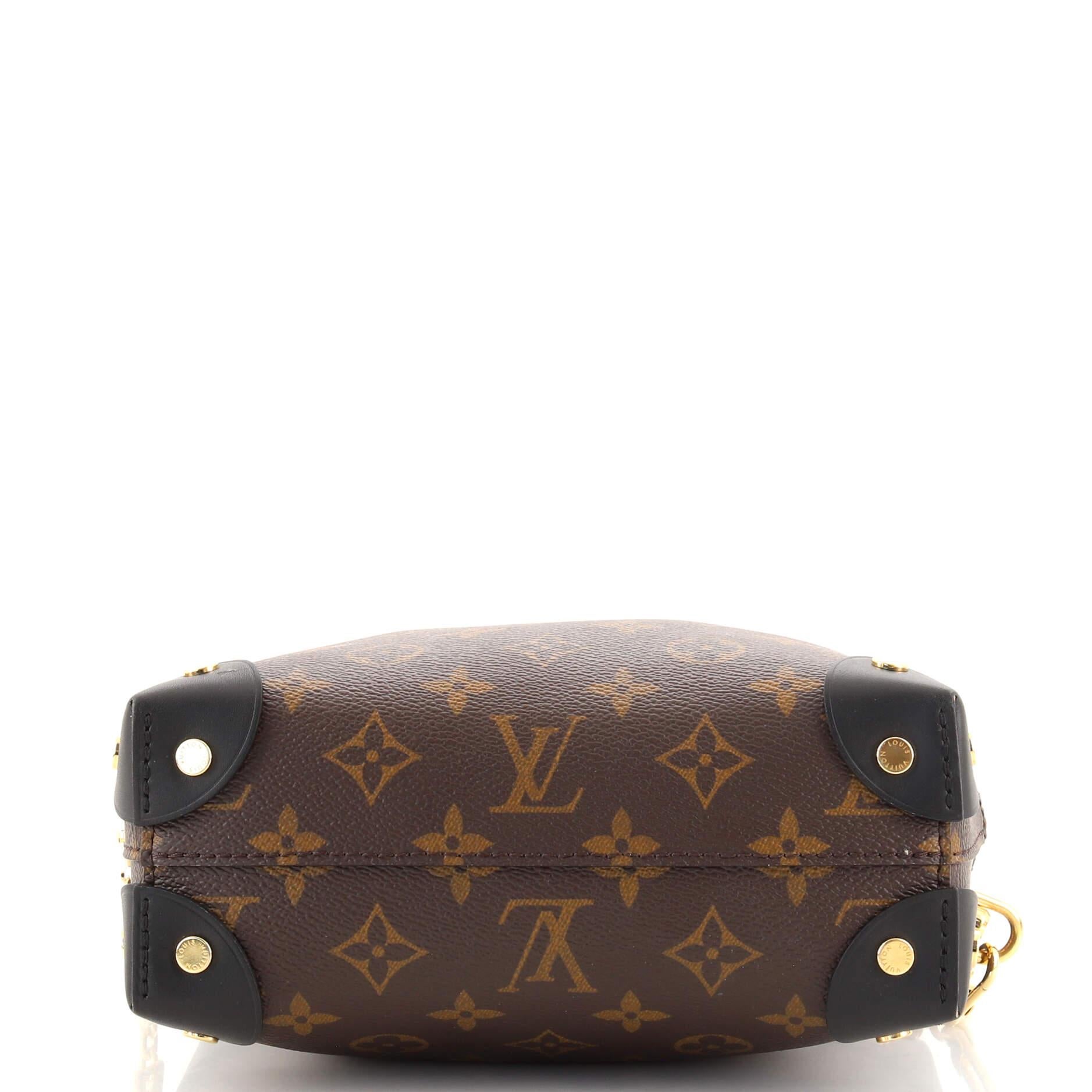 Louis Vuitton Petite Malle Souple Handbag Monogram Canvas 1