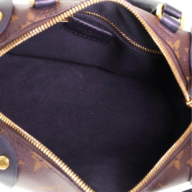 Noir Louis Vuitton - Sac  main Petite Malle Souple en toile Monogram
