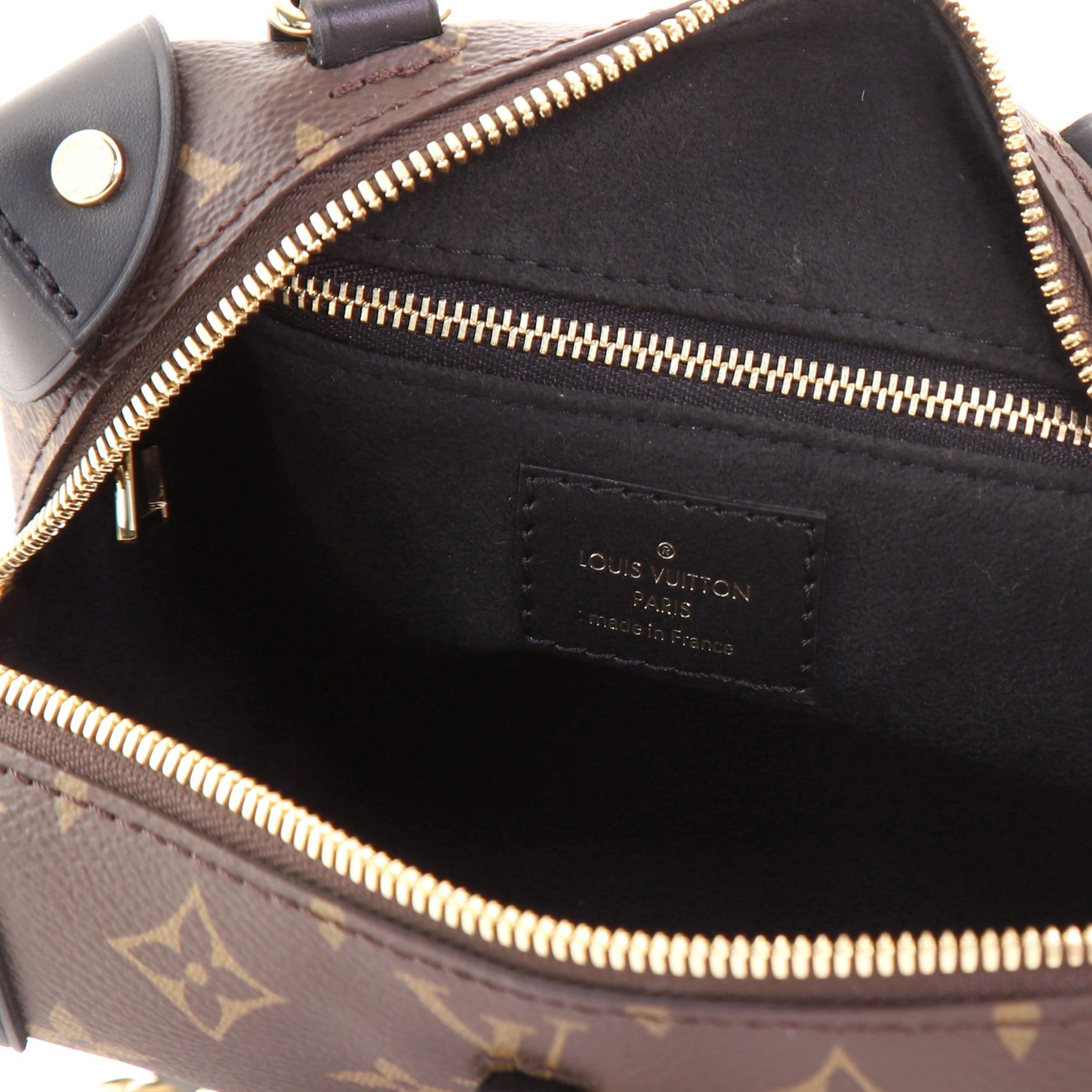 Louis Vuitton Petite Malle Souple Handbag Monogram Canvas 2