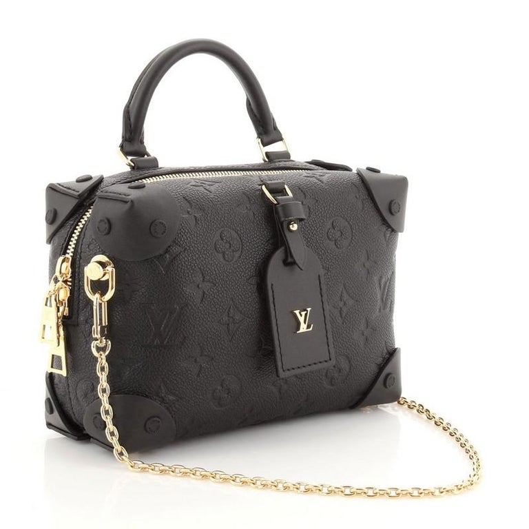 Louis Vuitton Petite Malle Souple Handbag Monogram Empreinte Leather at  1stDibs