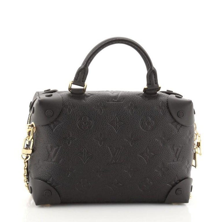 Louis Vuitton Petite Malle Souple Handbag Monogram Empreinte Leather at ...