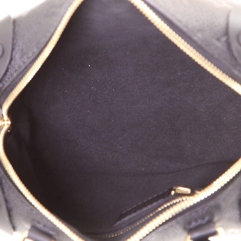 Louis Vuitton Petite Malle Souple Monogram Empreinte Brown/Black