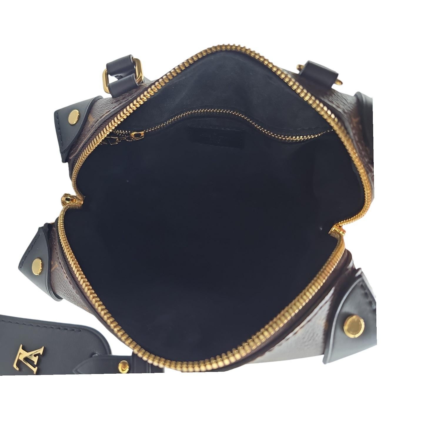 Louis Vuitton Petite Malle Souple Top Handle Bag For Sale 1