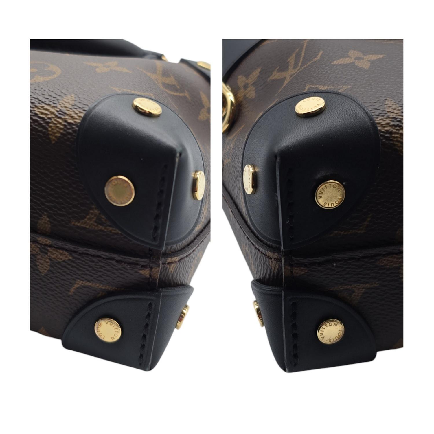 Louis Vuitton Petite Malle Souple Top Handle Bag For Sale 3