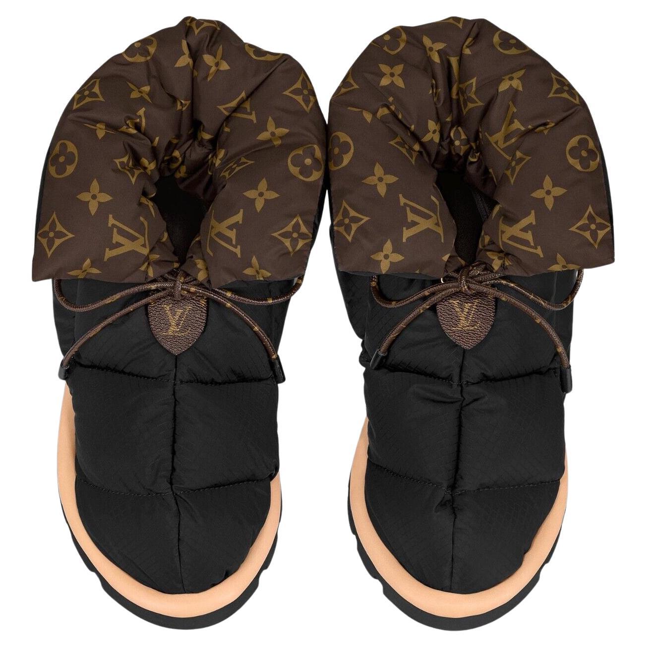 Louis Vuitton  Bota de Almohada Repelente al Agua Nylon y Lona Monograma 40  NUEVO en venta