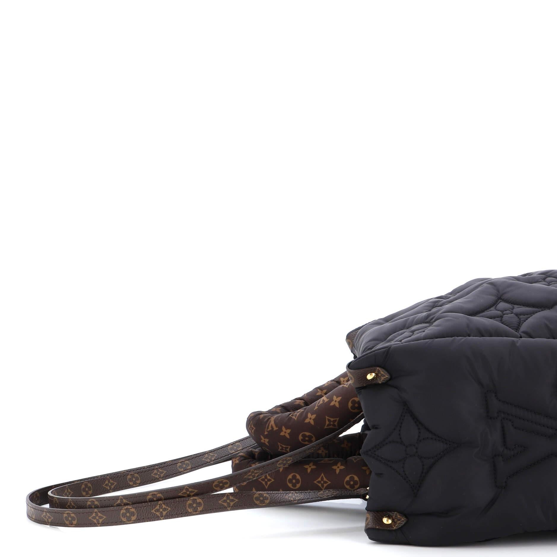 Louis Vuitton Pillow OnTheGo Tote Monogram Quilted Econyl Nylon MM 2