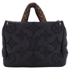 Louis Vuitton Onthego MM Black in Econyl Recycled Nylon with Gold-tone - US