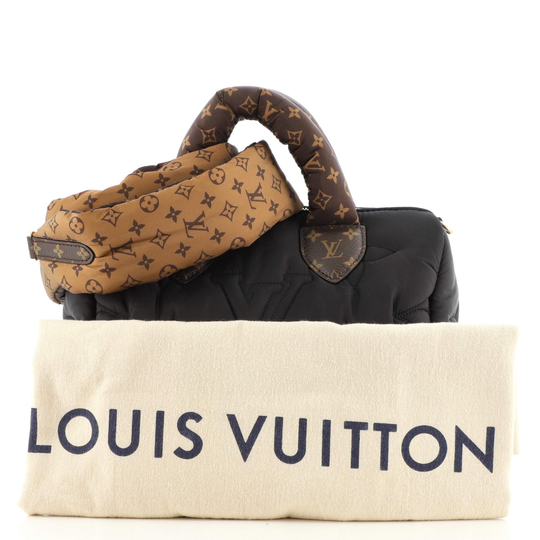 Louis Vuitton LV Pillow Backpack Black in Econyl/Coated Canvas with  Gold-tone - US