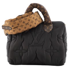 Louis Vuitton LV Pillow Backpack Black in Econyl/Coated Canvas