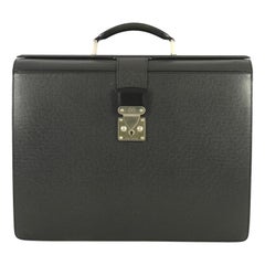 Louis Vuitton Pilot Briefcase Taiga Leather