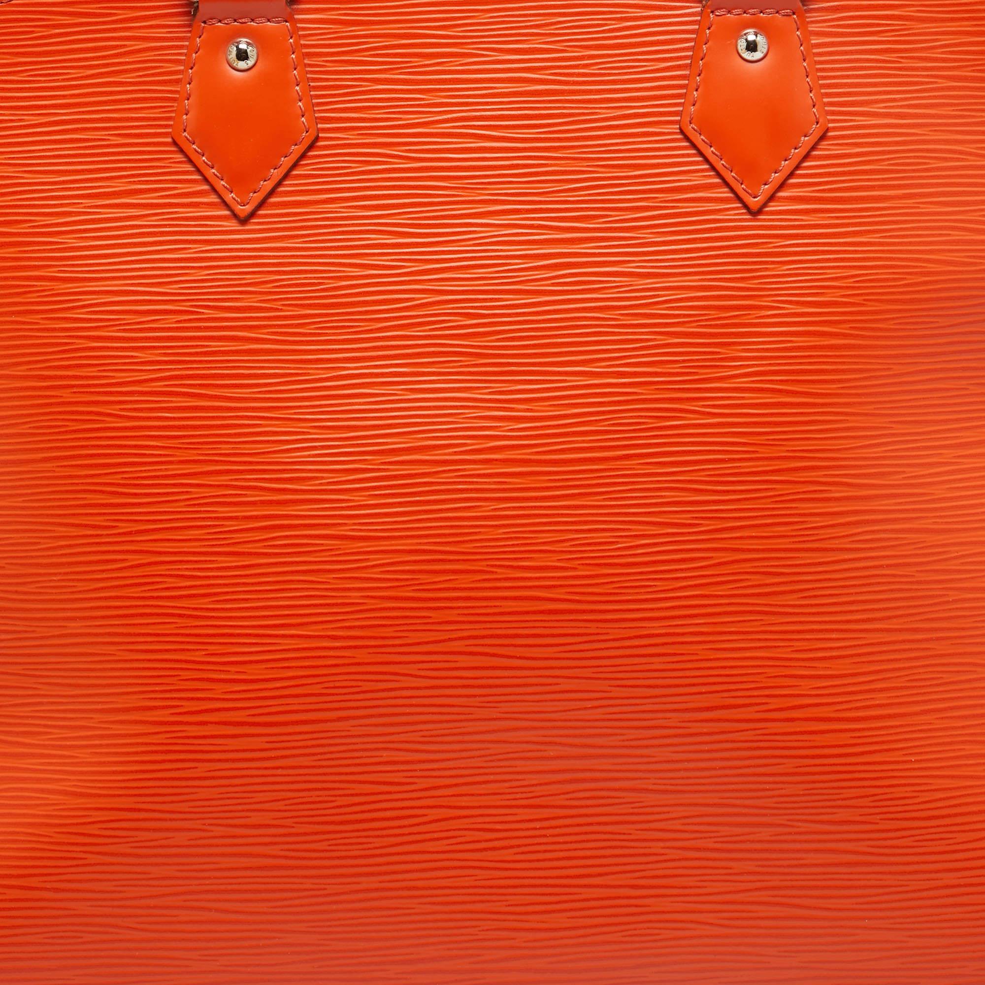 Louis Vuitton Piment Epi Leather Alma GM Bag For Sale 1